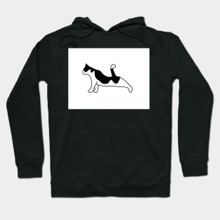 Black and white cat Hoodie